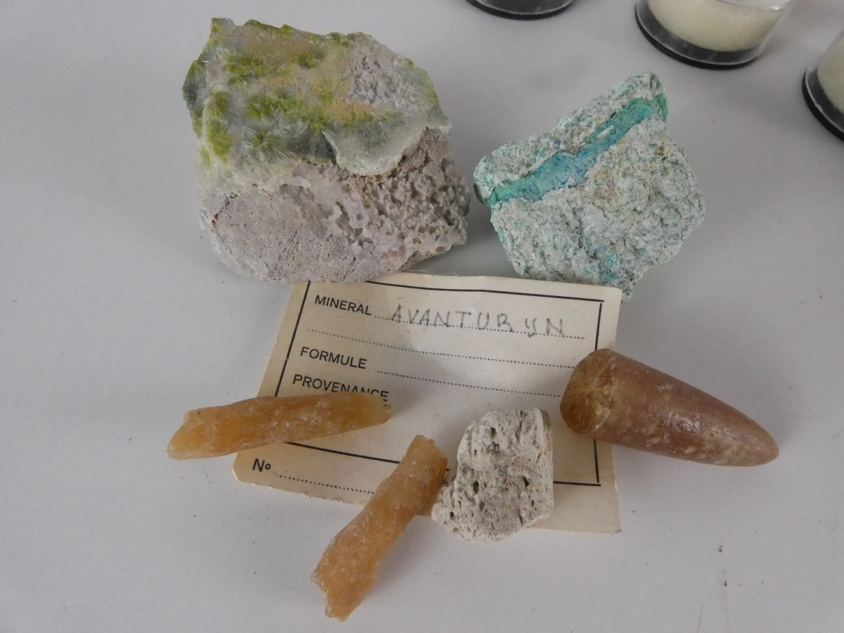 Verzameling mineralen, fossielen en edelstenen - foto 5