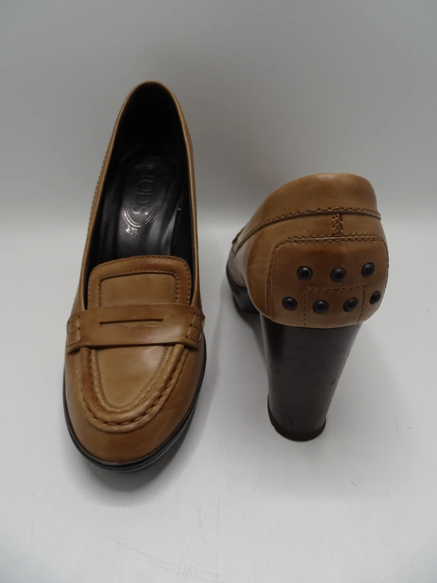 Tod's bruine leren damesschoenen - foto 5