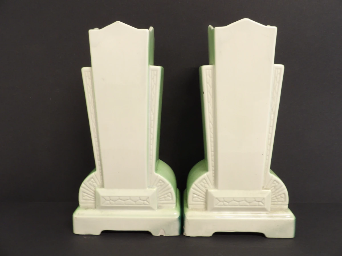 2 Art Deco vazen - Eichwald Bernhard Bloch (jaren '20/'30) - foto 2