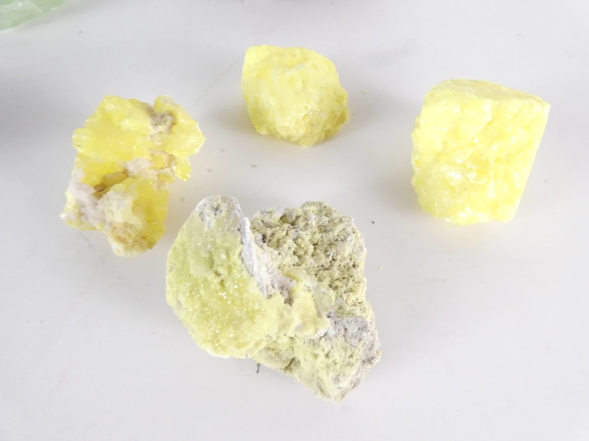 Set diverse mineralen en kristallen - foto 2