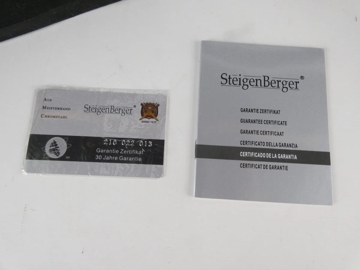 SteigenBerger 72-delig bestekset in koffer van roestvrij staal(OVP) - foto 5