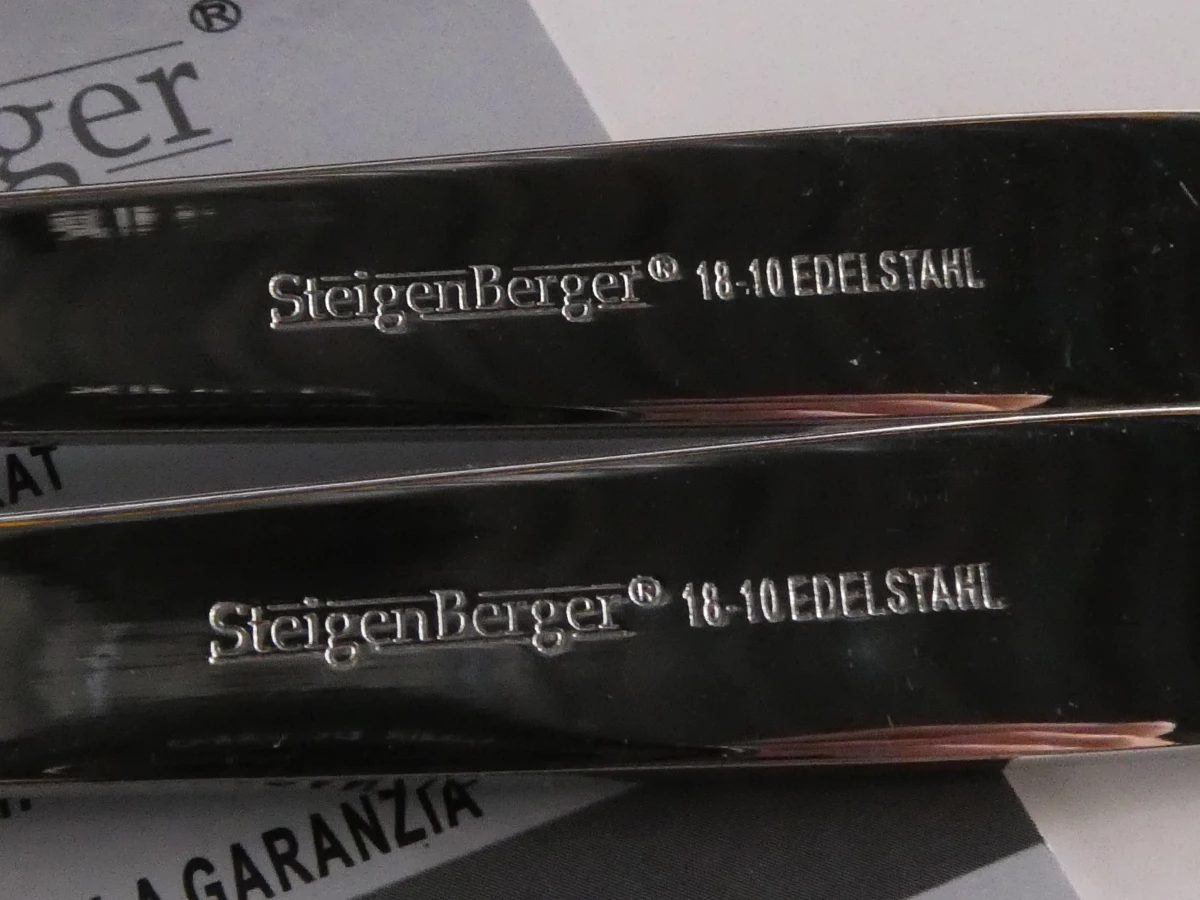 SteigenBerger 72-delig bestekset in koffer van roestvrij staal(OVP) - foto 7