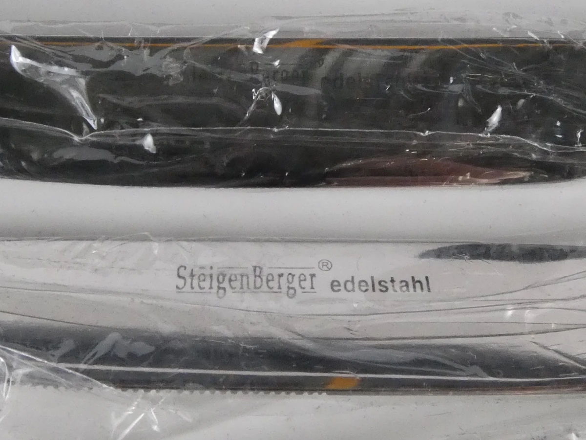 SteigenBerger 72-delig bestekset in koffer van roestvrij staal(OVP) - foto 12