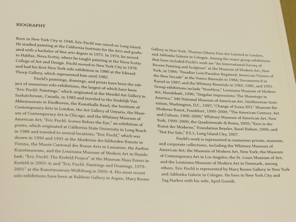 Kunstboek Eric Fischl - Beach Paintings - foto 11
