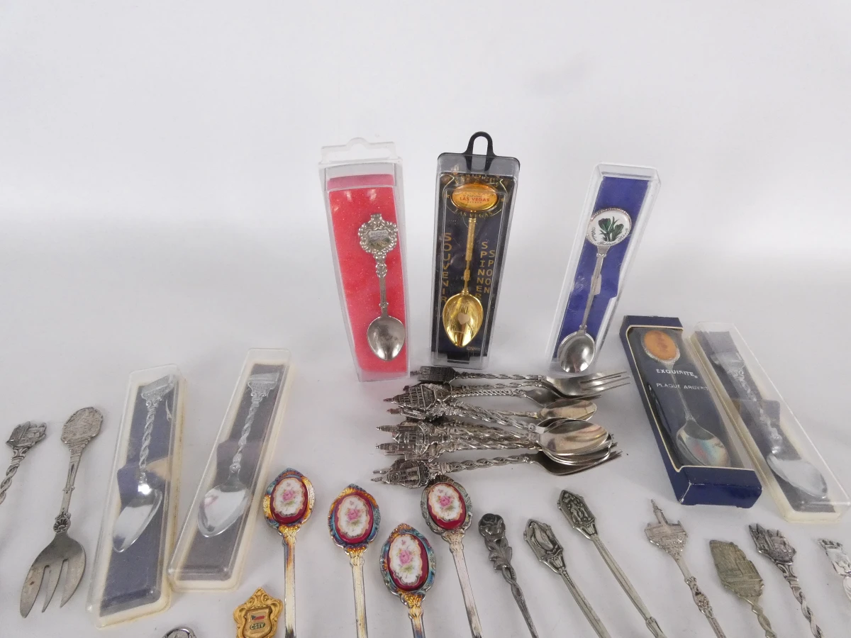 Verzameling souvenirlepels diverse steden en thema's(313 stuks) - foto 2