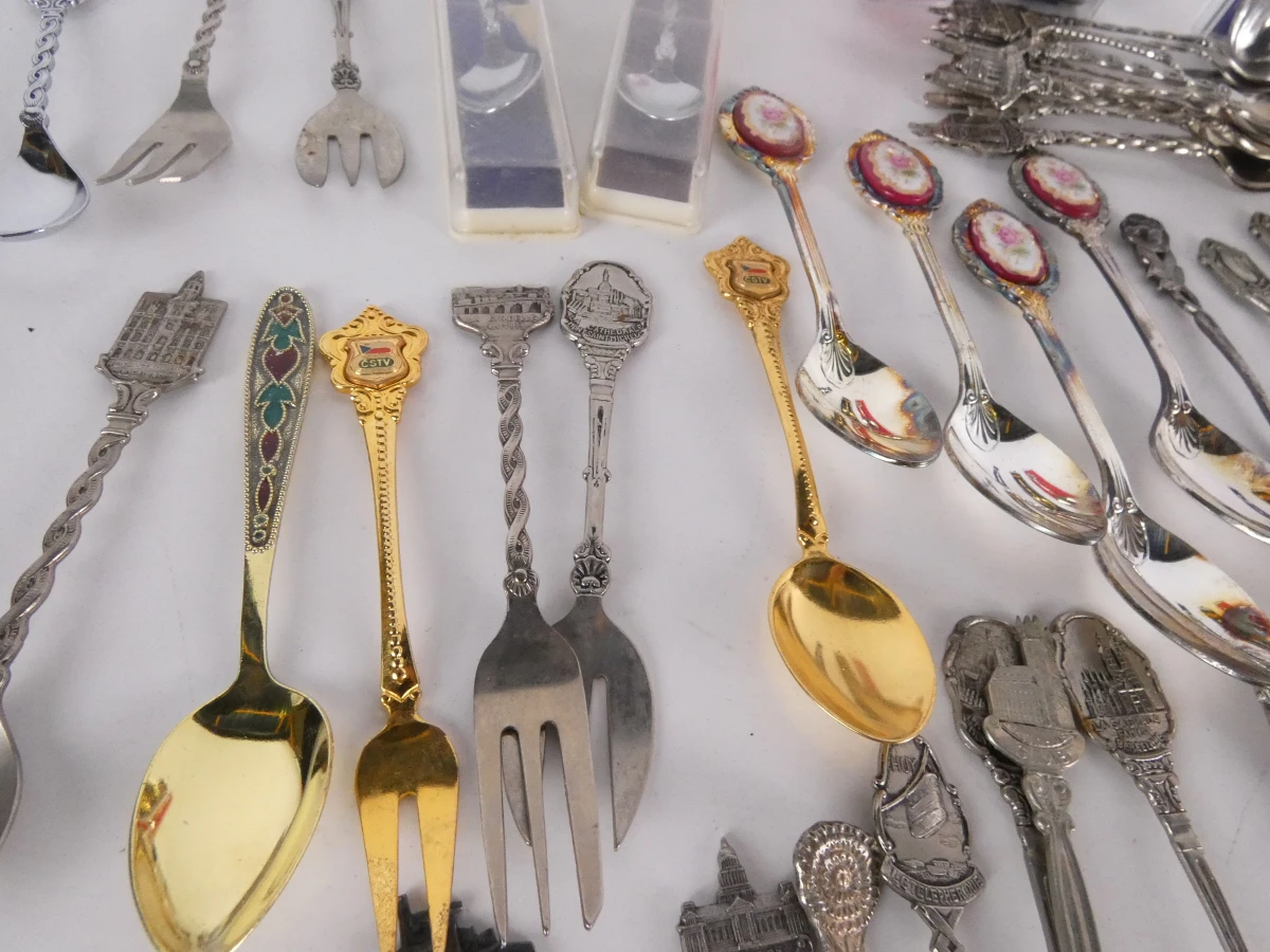Verzameling souvenirlepels diverse steden en thema's(313 stuks) - foto 3