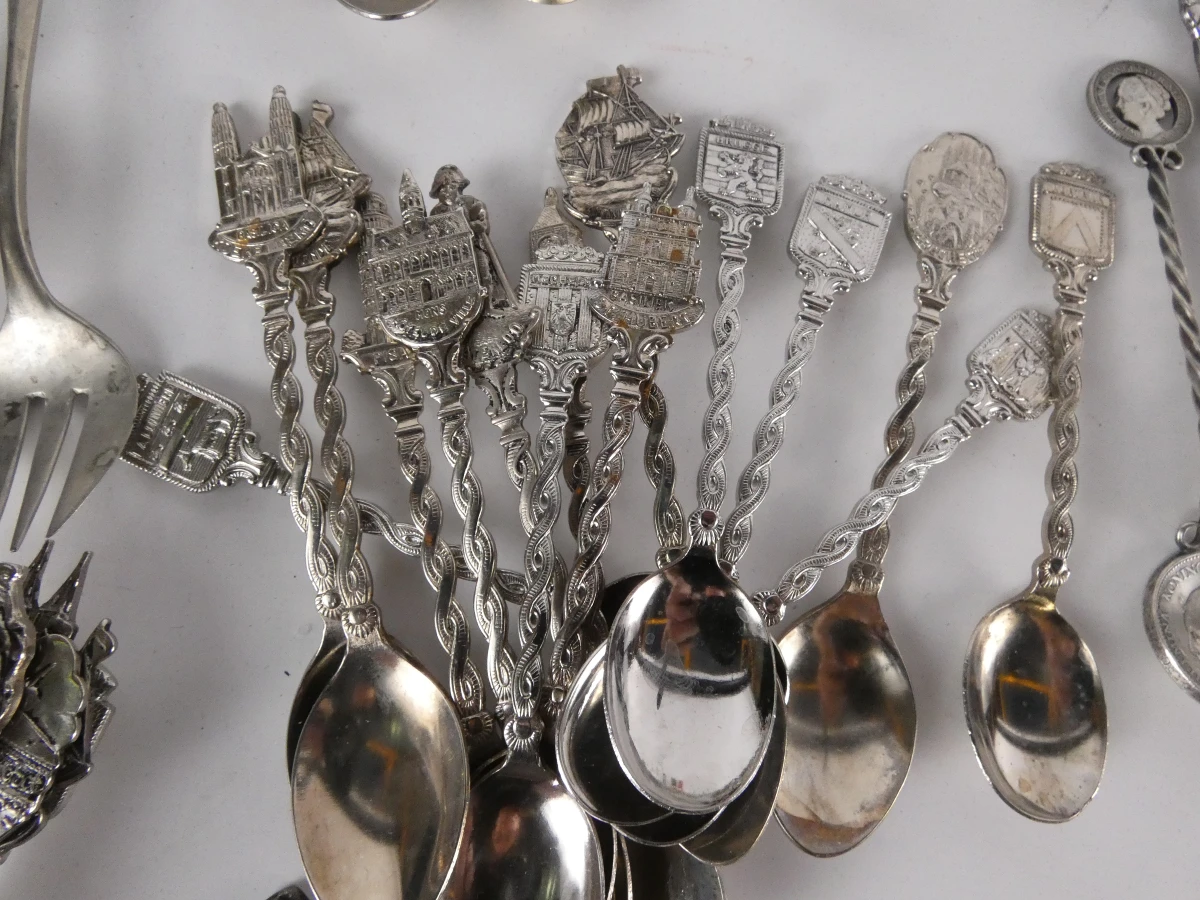 Verzameling souvenirlepels diverse steden en thema's(313 stuks) - foto 4