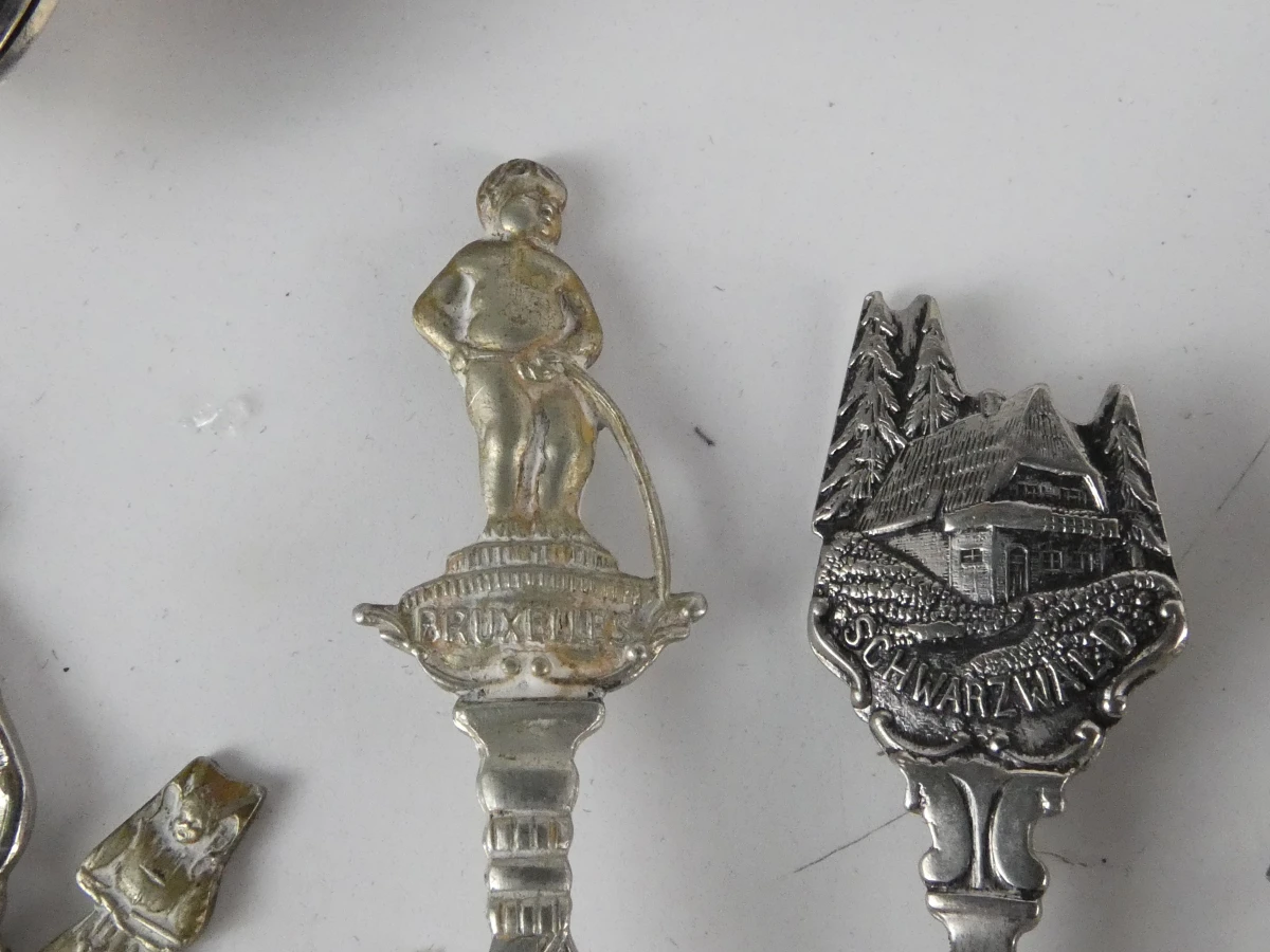 Verzameling souvenirlepels diverse steden en thema's(313 stuks) - foto 10