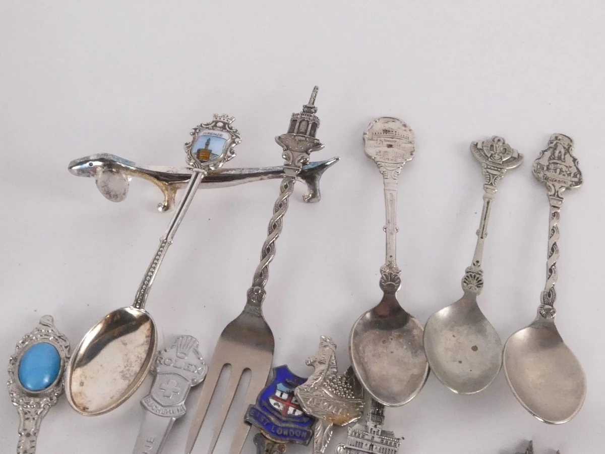 Verzameling souvenirlepels diverse steden en thema's(313 stuks) - foto 12