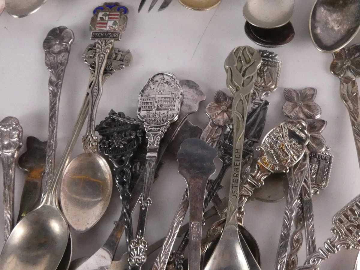 Verzameling souvenirlepels diverse steden en thema's(313 stuks) - foto 15