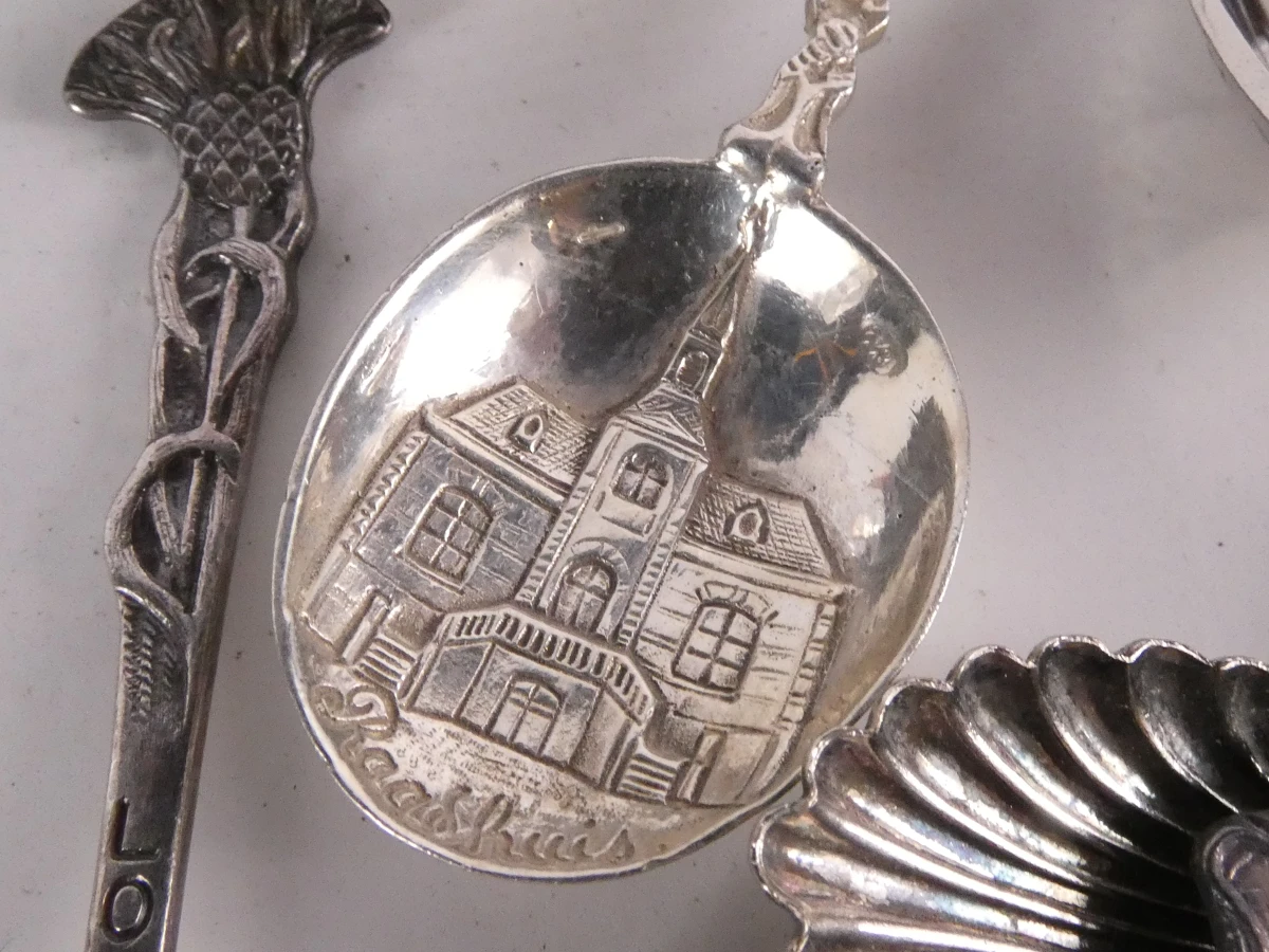 Verzameling souvenirlepels diverse steden en thema's(313 stuks) - foto 16
