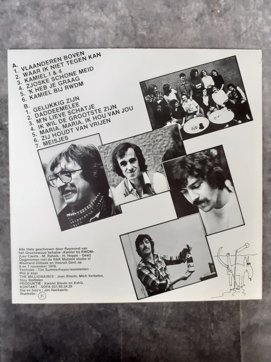 Vinyl: Kamiel in België - Raymond van het Groenewoud Live - foto 3