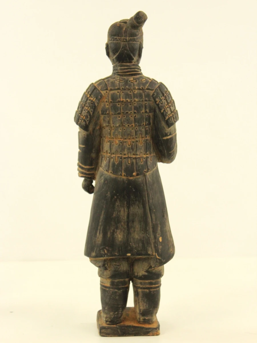 Set van 9 verschillende terracotta krijgers - geïnspireerd op het Chinese Terracottaleger - foto 4