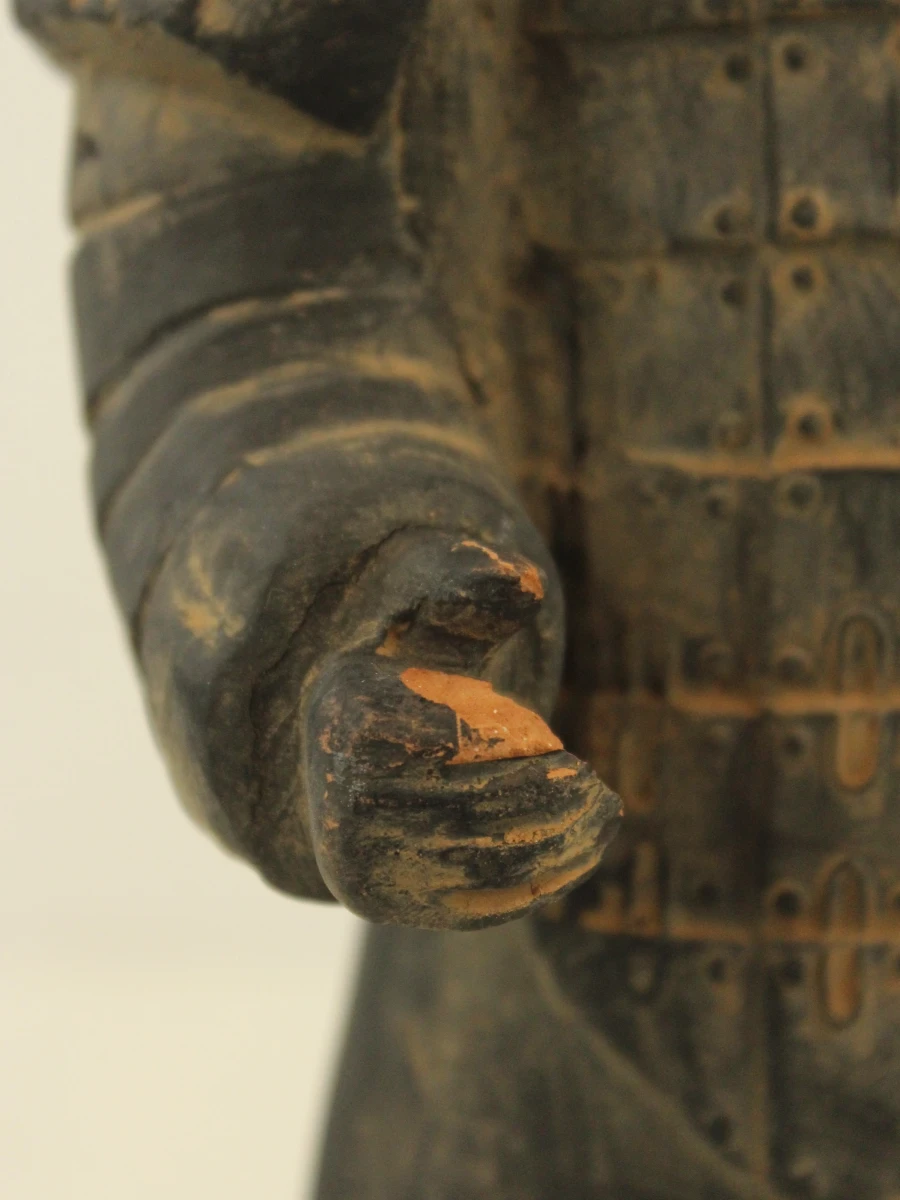 Set van 9 verschillende terracotta krijgers - geïnspireerd op het Chinese Terracottaleger - foto 5