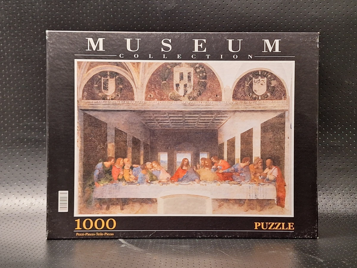 Drie kunstpuzzels van Clementoni Museum Collection - Leonardo Da Vinci en Vincent Van Gogh - foto 4