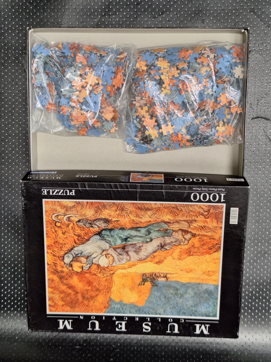 Drie kunstpuzzels van Clementoni Museum Collection - Leonardo Da Vinci en Vincent Van Gogh - foto 8