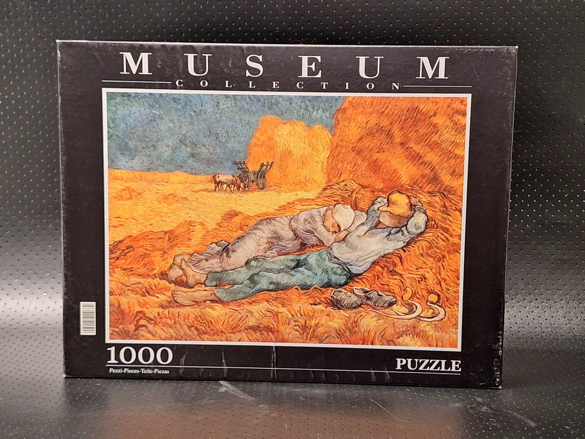 Drie kunstpuzzels van Clementoni Museum Collection - Leonardo Da Vinci en Vincent Van Gogh - foto 7