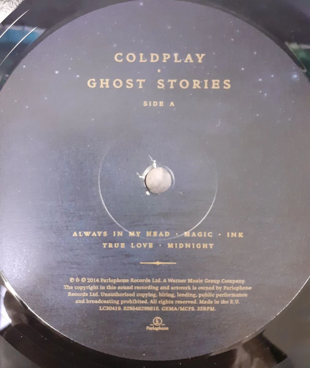 Vinyl: Coldplay - Ghost Stories - foto 4