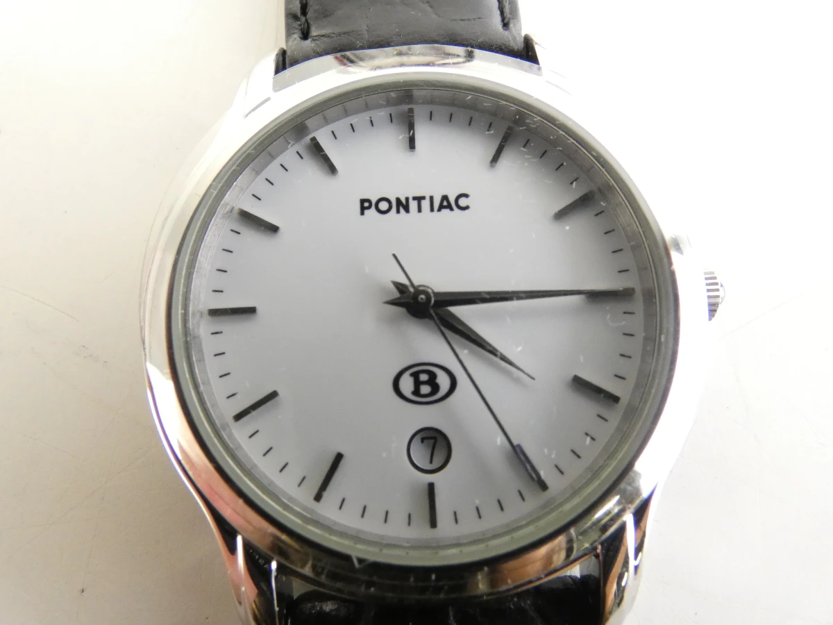Pontiac horloge in originele doos – NMBS The Year 2000 - foto 7