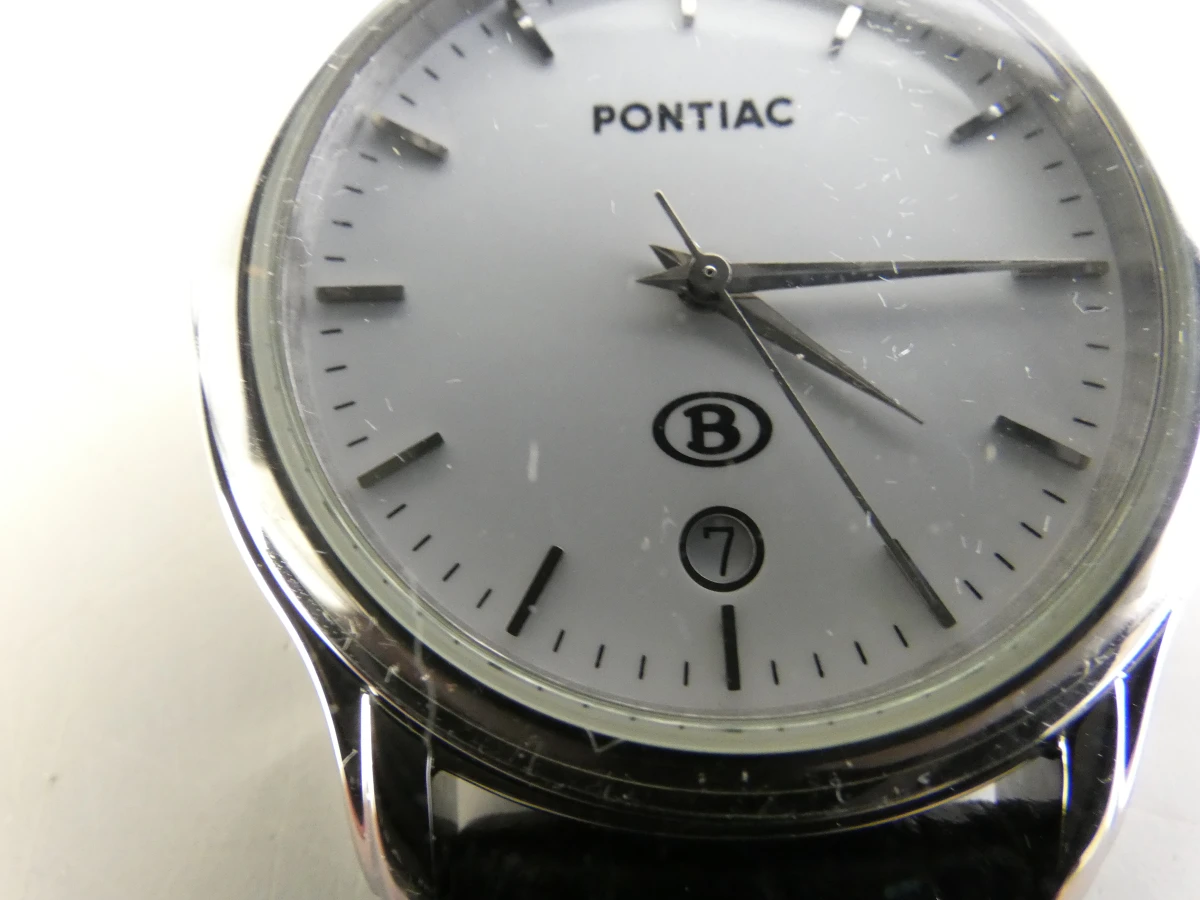 Pontiac horloge in originele doos – NMBS The Year 2000 - foto 8