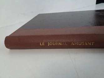 Antiek boek : "Le journal amusant" - foto 2