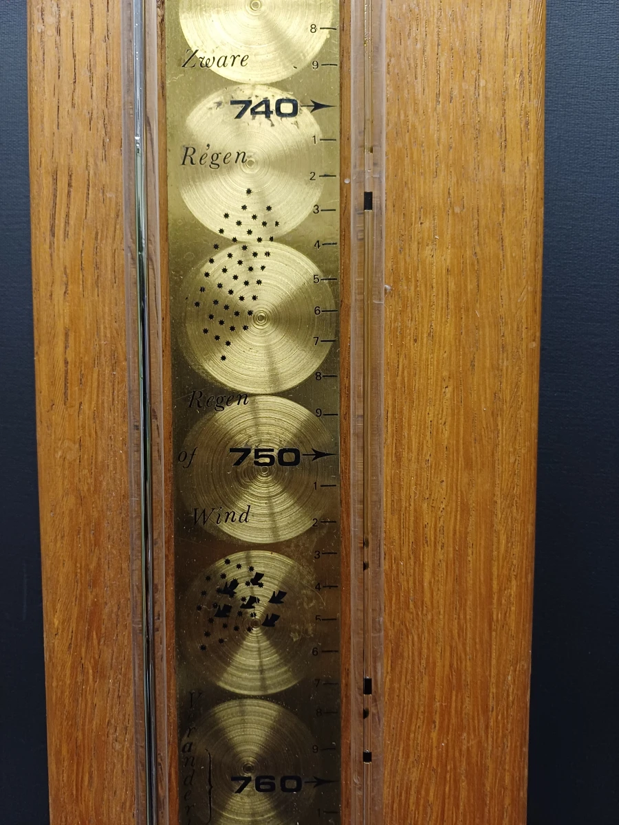 Vintage kwikbarometer - foto 5