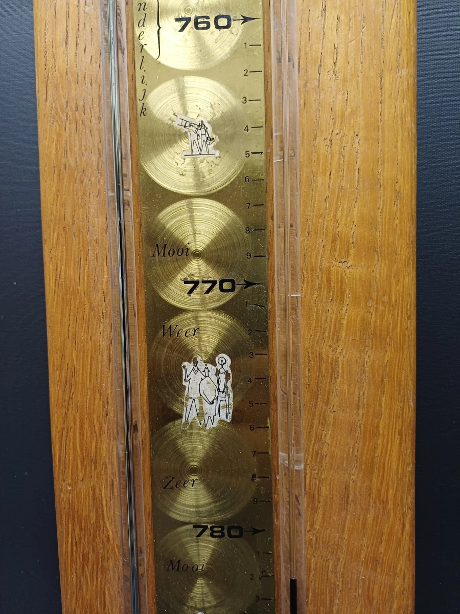 Vintage kwikbarometer - foto 4