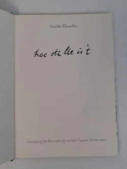 Dichtbundel "hoe stille is't" van Guido Gezelle - foto 2