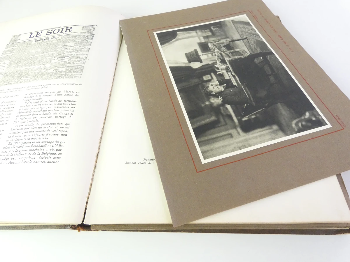 Set van 3 oude boeken over België in het Frans met illustraties - foto 13