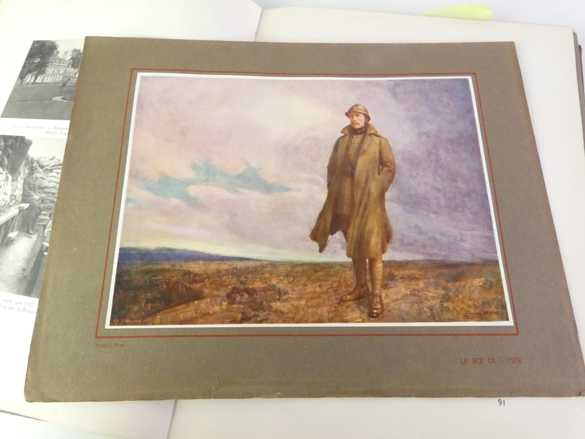 Set van 3 oude boeken over België in het Frans met illustraties - foto 15