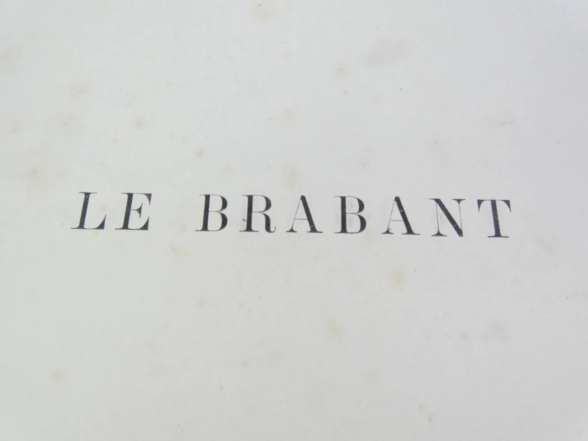 Set van 3 oude boeken over België in het Frans met illustraties - foto 20