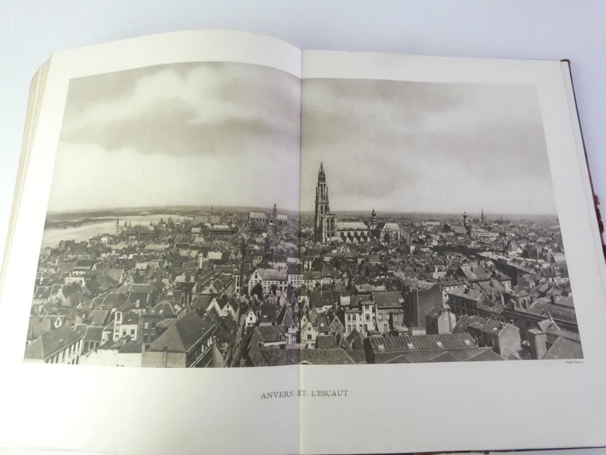 Set van 3 oude boeken over België in het Frans met illustraties - foto 40