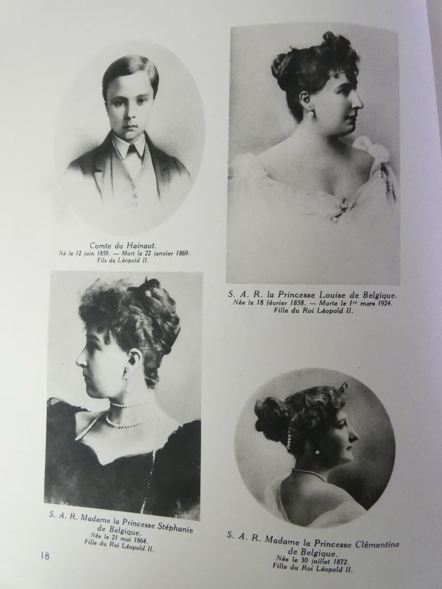 Set van 3 oude boeken over België in het Frans met illustraties - foto 9
