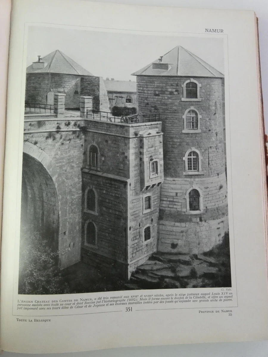 Set van 3 oude boeken over België in het Frans met illustraties - foto 38