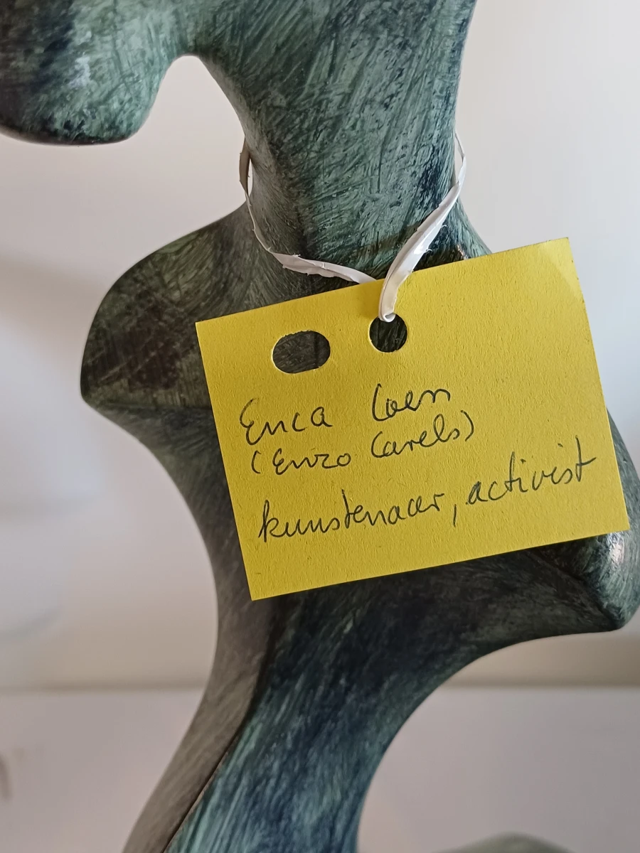 Set van 2 kunstwerken van Enca Caen (Enzo Carels) - foto 2
