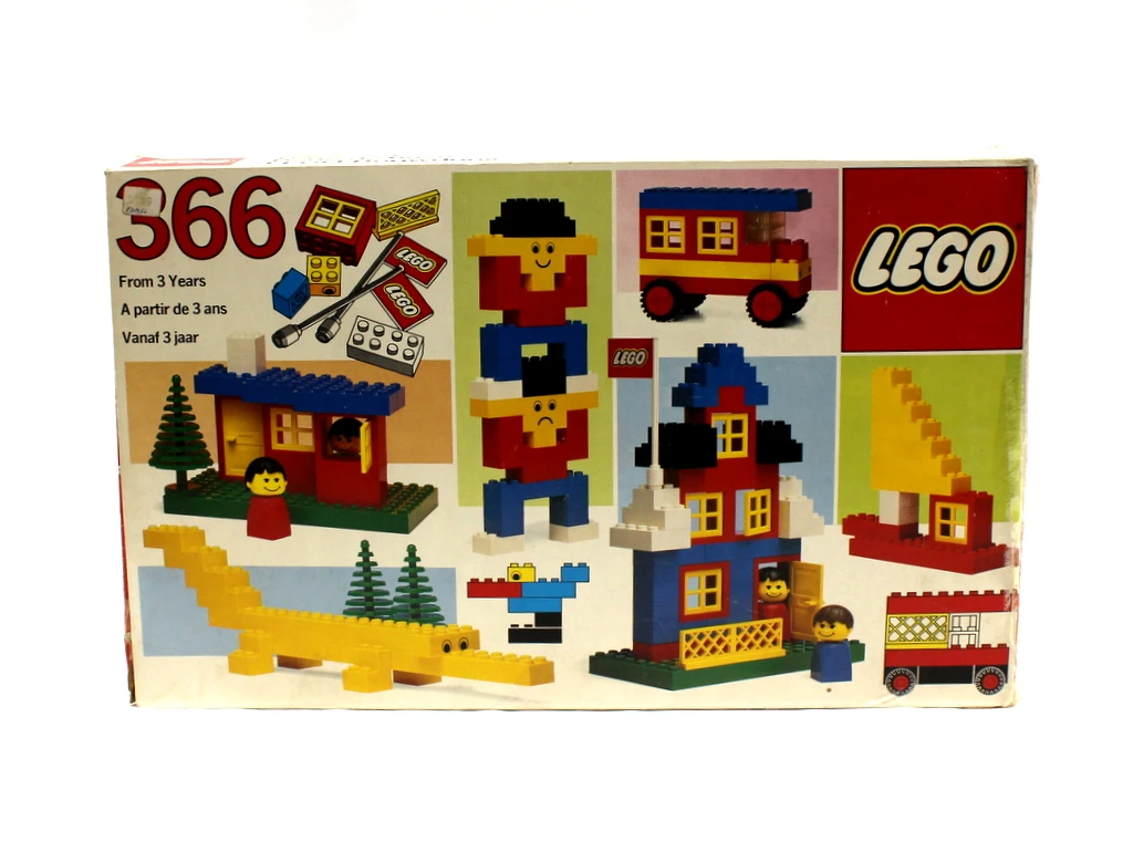 Vintage Lego Set Nr366 – kavel bij De Kringwinkel, Maaseik