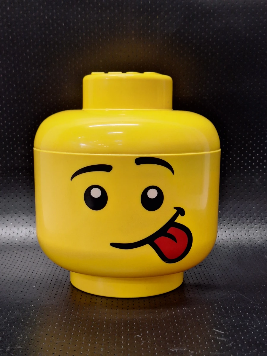 Set van vijf originele Lego opbergboxen in goede staat - foto 12