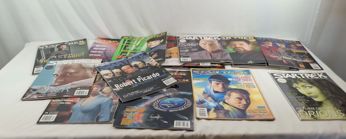Grote verzameling Star Trek tijdschriften - foto 2