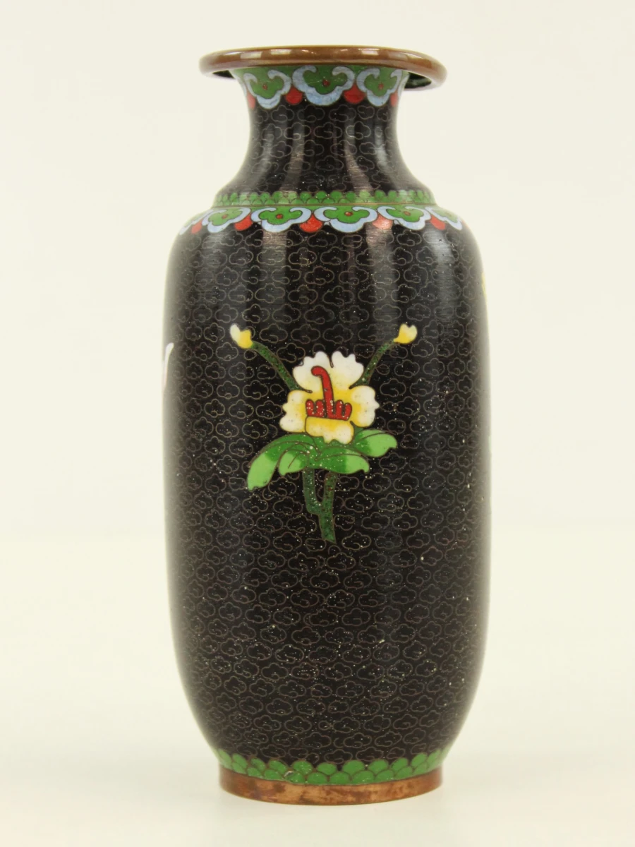 Japan Decor Belgium Cloisonné Tiny Vaas – foto 3 – kavel bij De Kringwinkel, Antwerpen