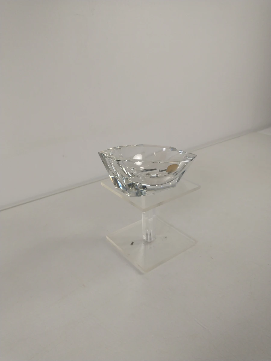 Set van 3 kristallen asbakken Val Saint Lambert, België, ca. 1960 - foto 4