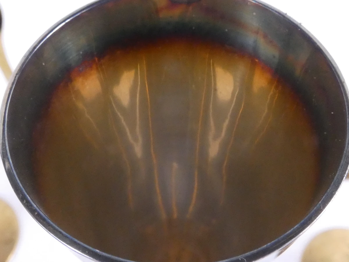 Claridge Brutalist Silverplate & Brass Flute Glasses (12 stuks) - foto 10