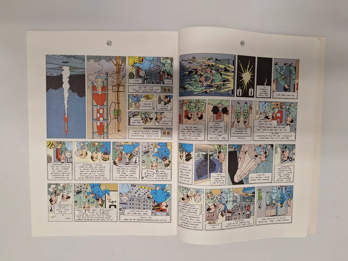 9-delige set gebaseerd op de strips van Kuifje "Raket naar de maan"(1953) en "Mannen op de maan"(1954) - Hergé/Moulinsart - foto 23