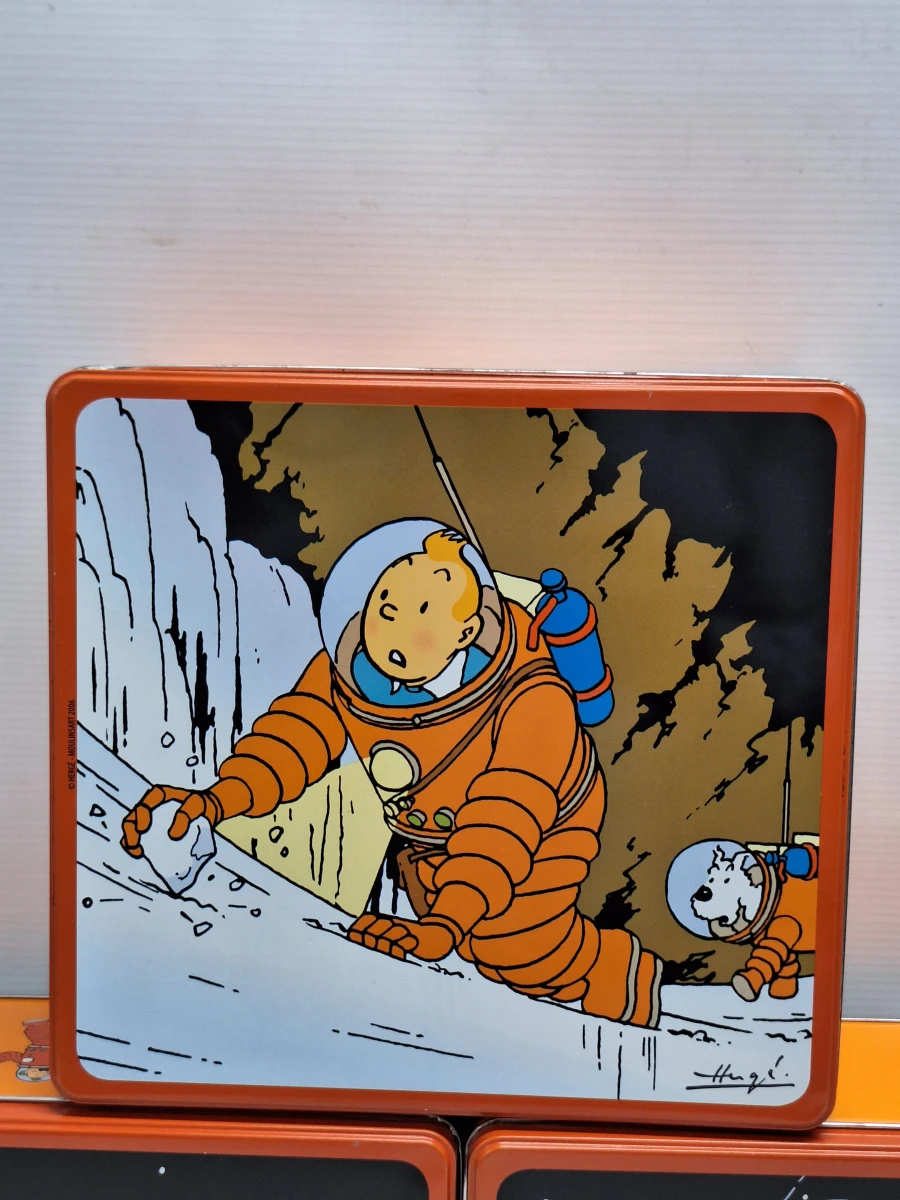 9-delige set gebaseerd op de strips van Kuifje "Raket naar de maan"(1953) en "Mannen op de maan"(1954) - Hergé/Moulinsart - foto 9