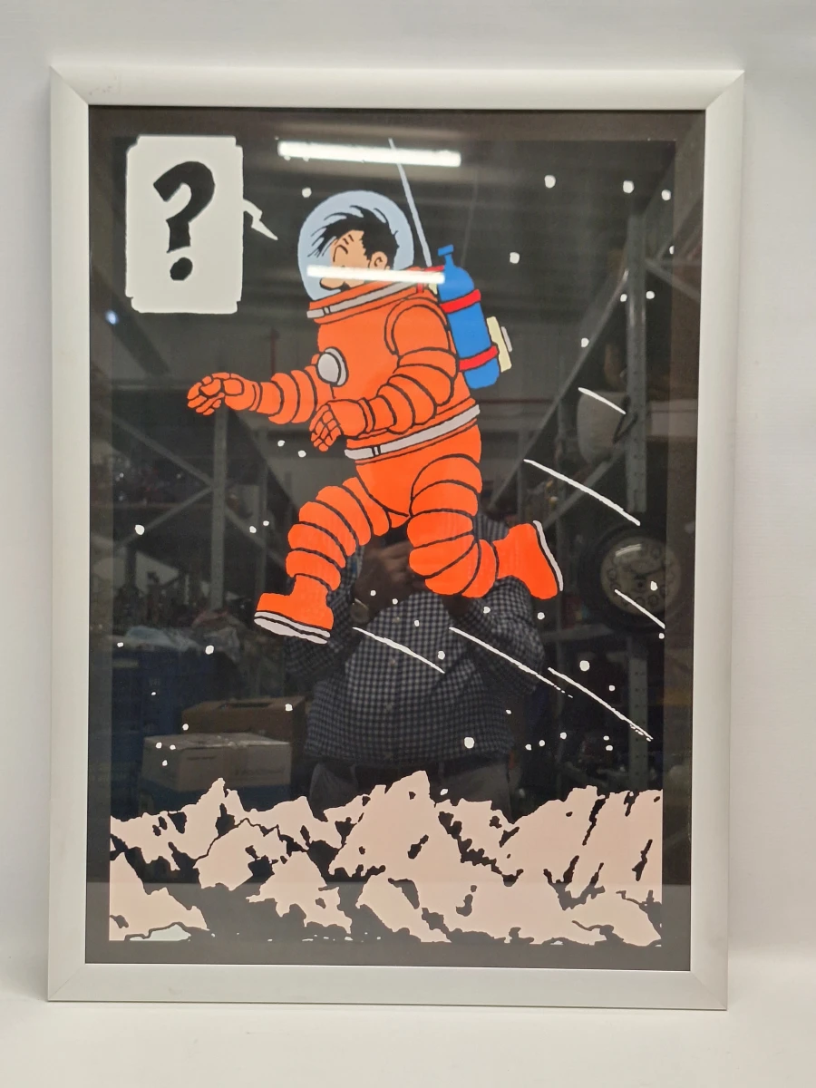 9-delige set gebaseerd op de strips van Kuifje "Raket naar de maan"(1953) en "Mannen op de maan"(1954) - Hergé/Moulinsart - foto 2