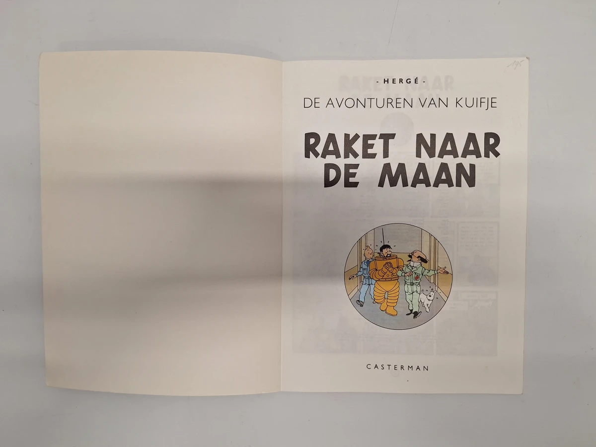 9-delige set gebaseerd op de strips van Kuifje "Raket naar de maan"(1953) en "Mannen op de maan"(1954) - Hergé/Moulinsart - foto 22