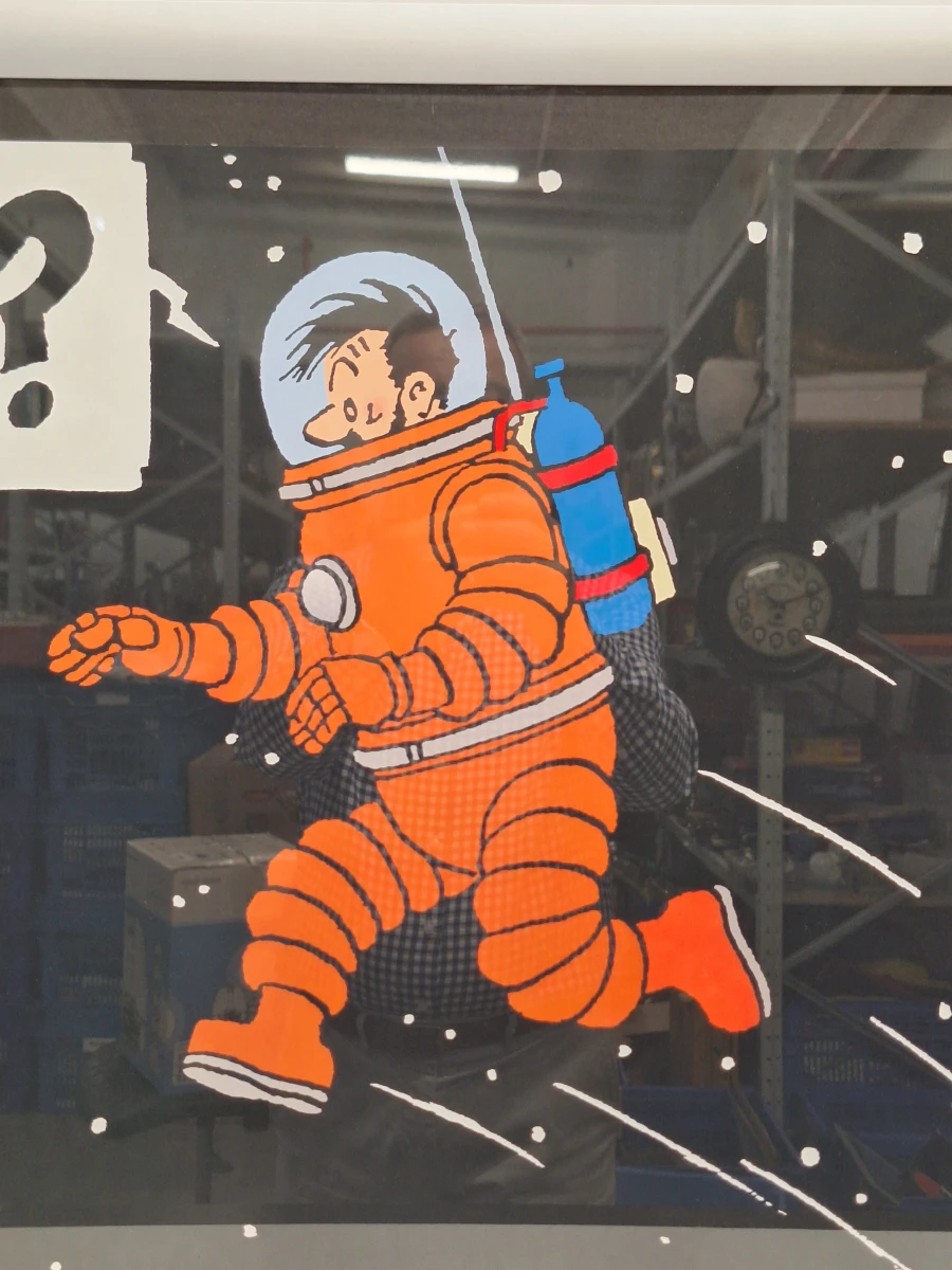 9-delige set gebaseerd op de strips van Kuifje "Raket naar de maan"(1953) en "Mannen op de maan"(1954) - Hergé/Moulinsart - foto 3