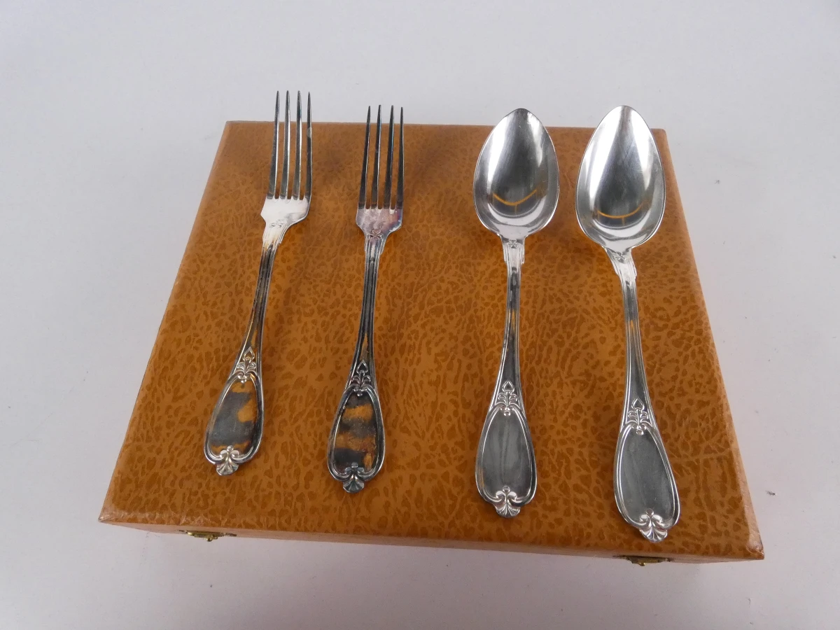 Partij van 3 vintage besteksets - foto 4