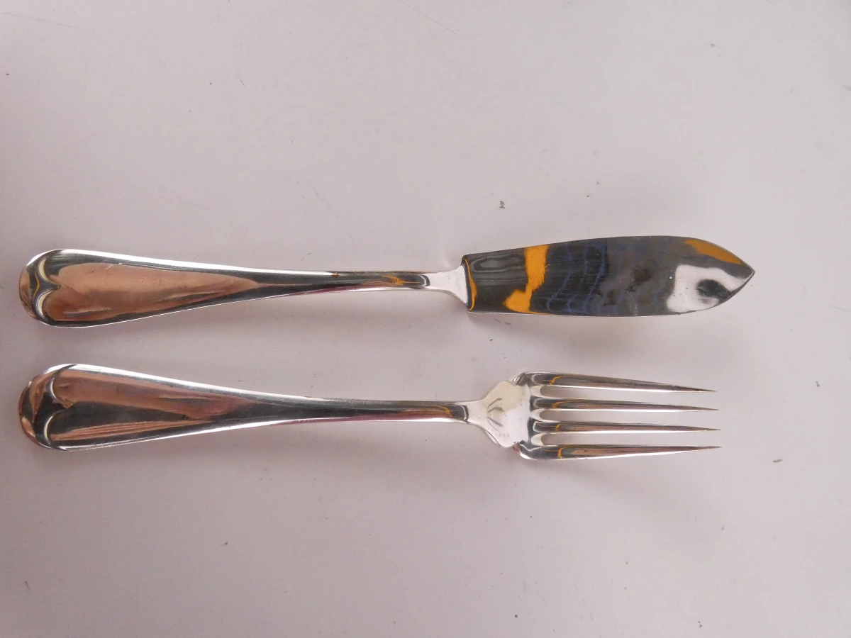 Partij van 3 vintage besteksets - foto 16