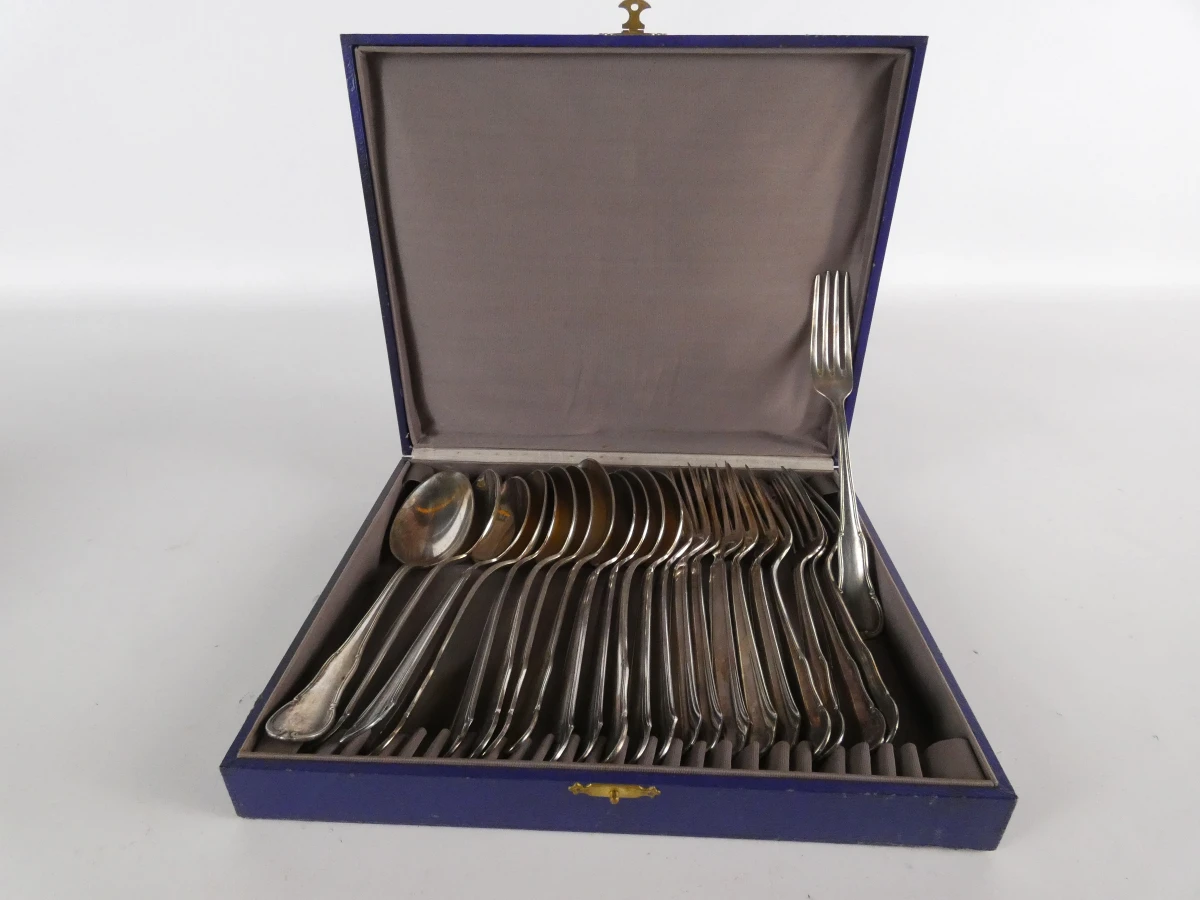 Partij van 3 vintage besteksets - foto 18