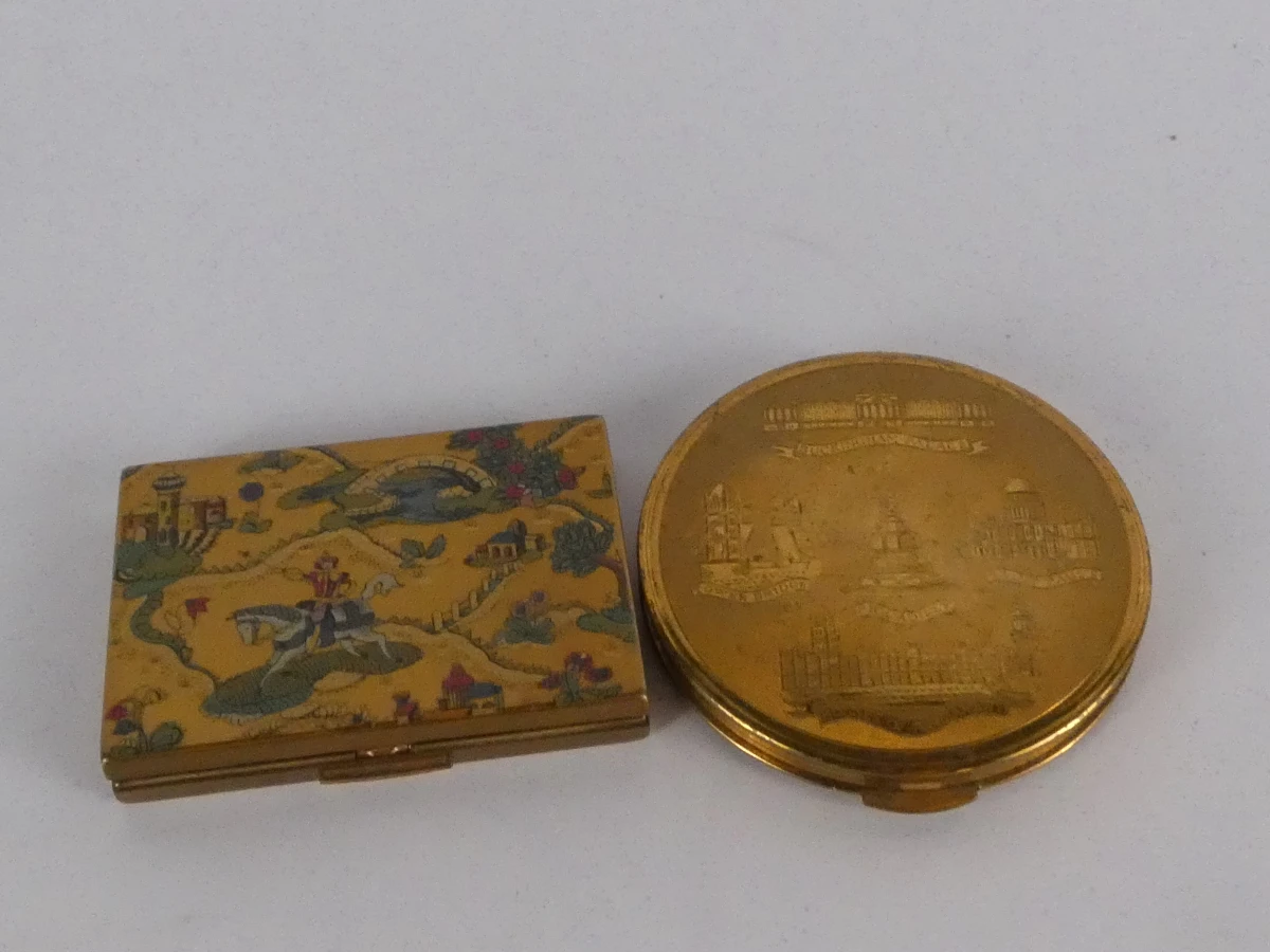 Vier Vintage Art Deco Cosmetica- en Verzorgingssets - foto 7